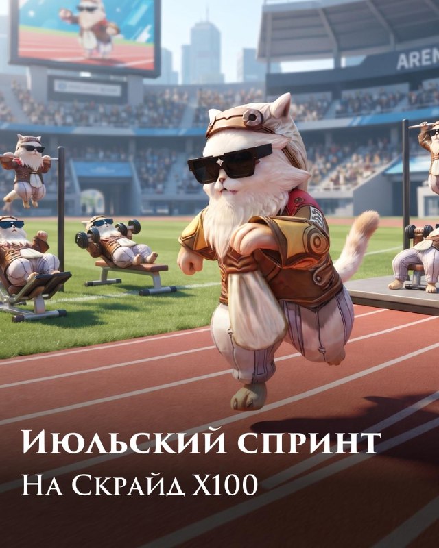 Скрайд — 🎁 Если нужен повод начать игру – сейчас самое время