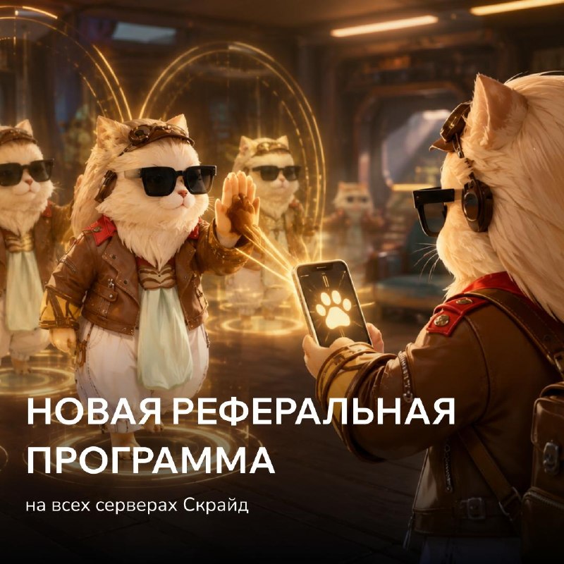 Скрайд — 🎧 Реферальная программа – всё, но только старая